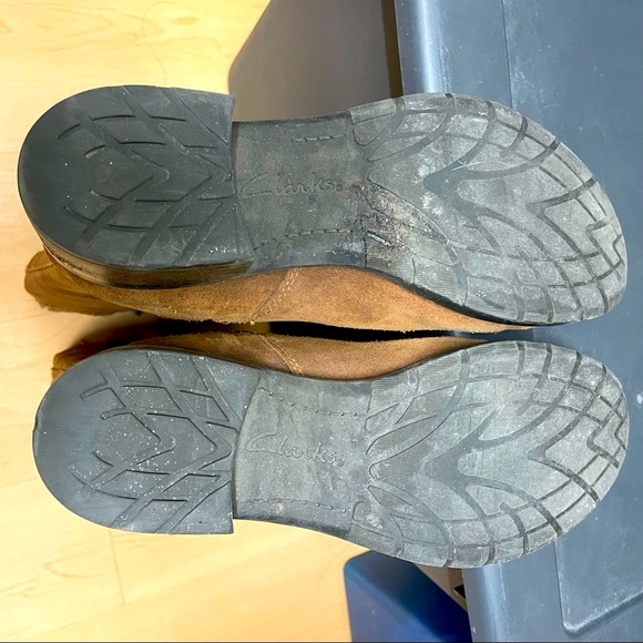 Clarks Suede Riding Boots - Picture 4 of 6